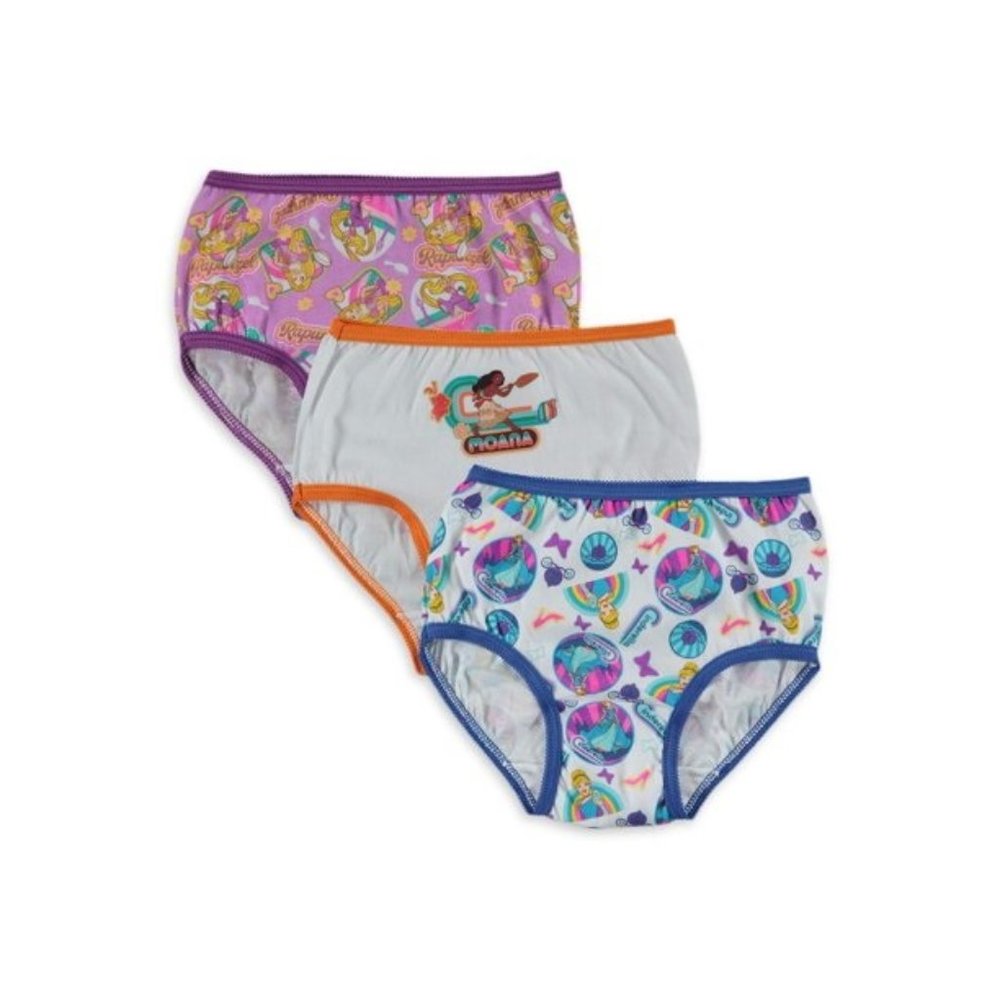 Disney Princess Toddler Girls Underwear, 3-Pack NIB Size 2T/3T
